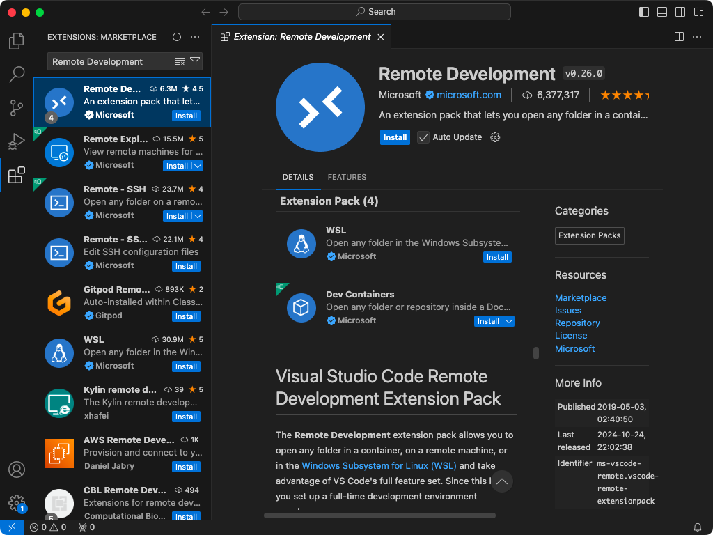 Remote Development