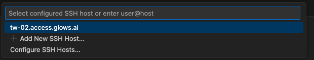 An Existing Connection