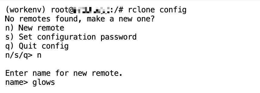 Create New Remote